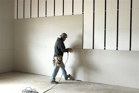 small steel chanel behind drywall|How to Install Single.